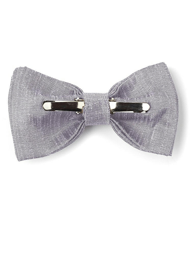 Back View - Charm Dupioni Boy's Clip Bow Tie by After Six