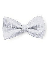 Front View Thumbnail - Dove Dupioni Boy's Clip Bow Tie by After Six