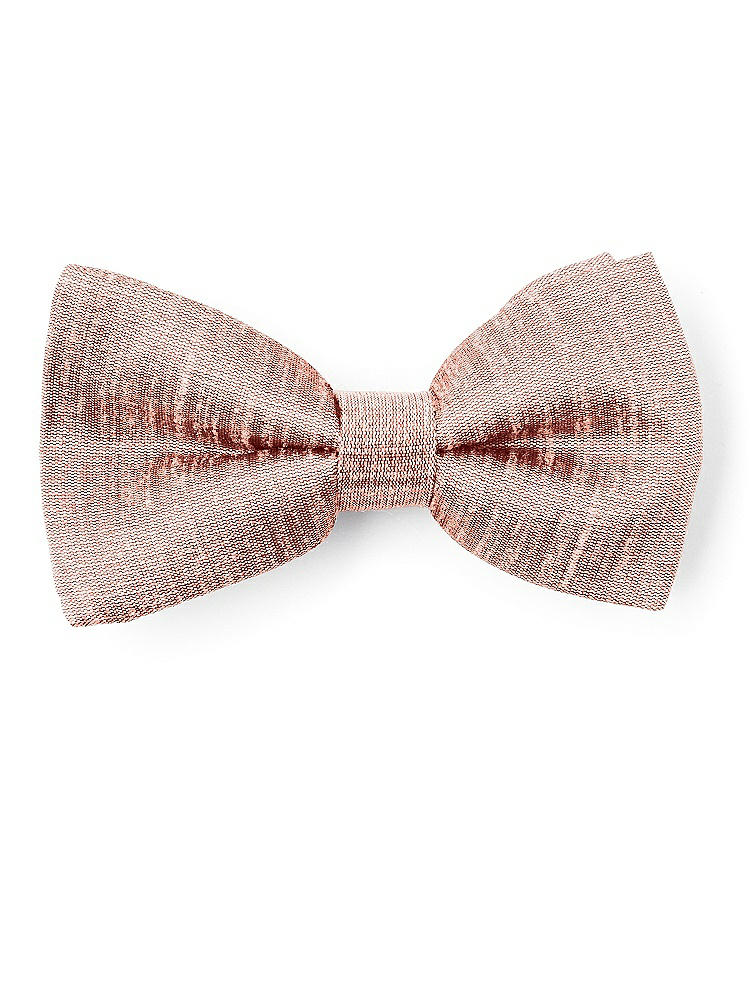 Front View - Fresco Dupioni Boy's Clip Bow Tie by After Six