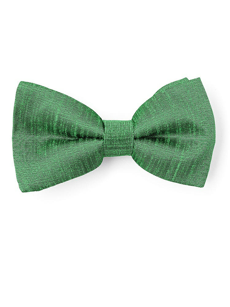 Front View - Ivy Dupioni Boy's Clip Bow Tie by After Six
