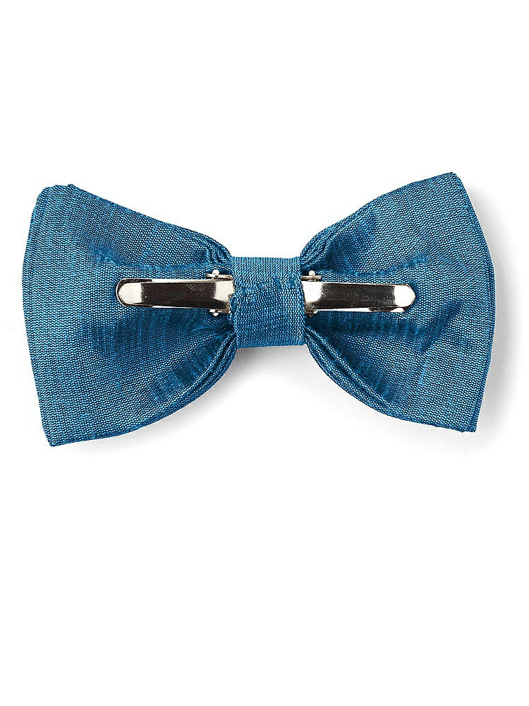 Back View - Mosaic Dupioni Boy's Clip Bow Tie by After Six