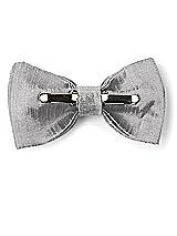 Rear View Thumbnail - Quarry Dupioni Boy's Clip Bow Tie by After Six