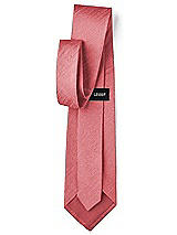 Rear View Thumbnail - Candy Coral Dupioni Boy's 50" Necktie by After Six
