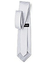Rear View Thumbnail - Dove Dupioni Boy's 50" Necktie by After Six