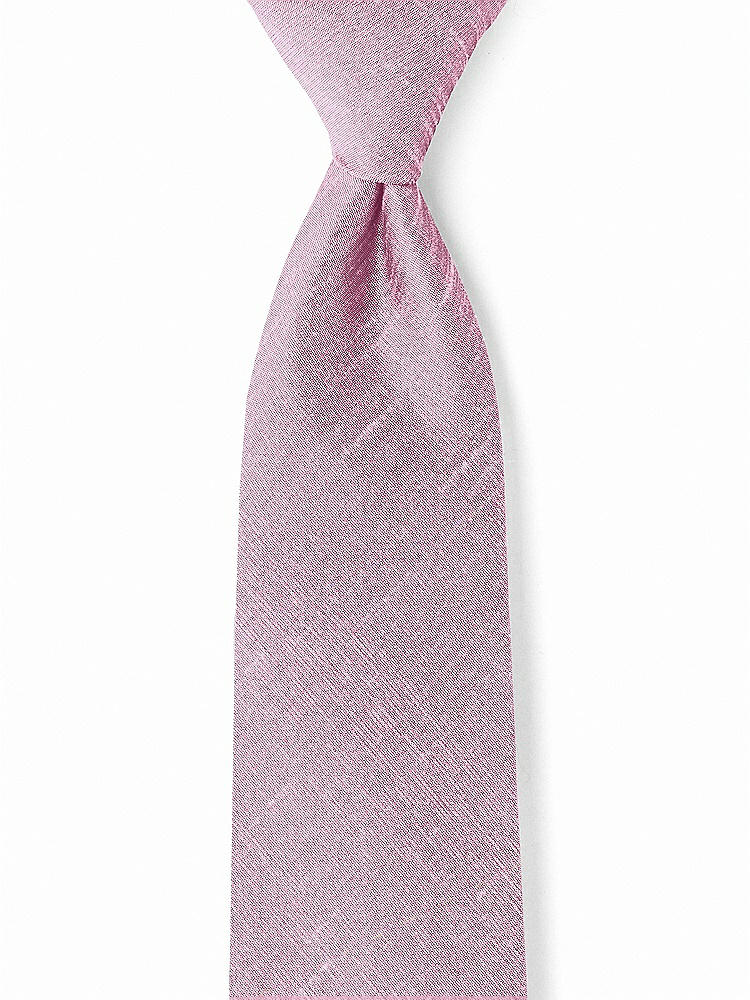 Front View - Rosebud Dupioni Boy's 50" Necktie by After Six