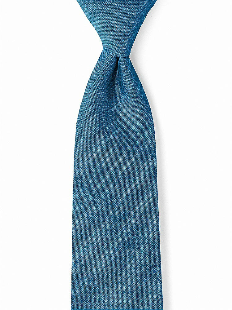 Front View - Mosaic Dupioni Boy's 50" Necktie by After Six