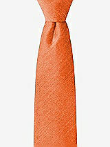 Front View Thumbnail - Mandarin Dupioni Boy's 14" Zip Necktie by After Six
