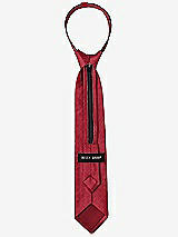 Rear View Thumbnail - Barcelona Dupioni Boy's 14" Zip Necktie by After Six