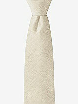 Front View Thumbnail - Champagne Dupioni Boy's 14" Zip Necktie by After Six