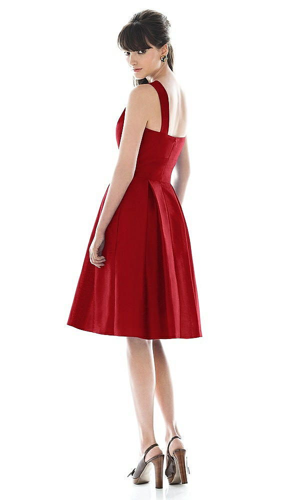 Back View - Garnet Alfred Sung Style D462