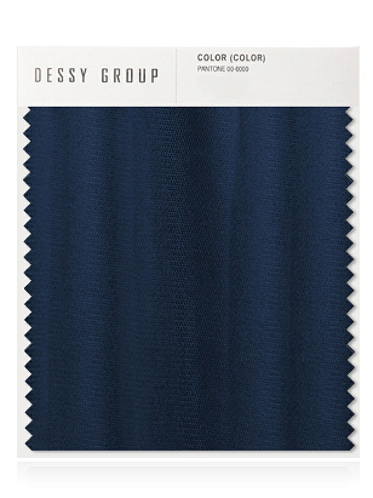 Front View - Midnight Navy Soft Tulle Swatch