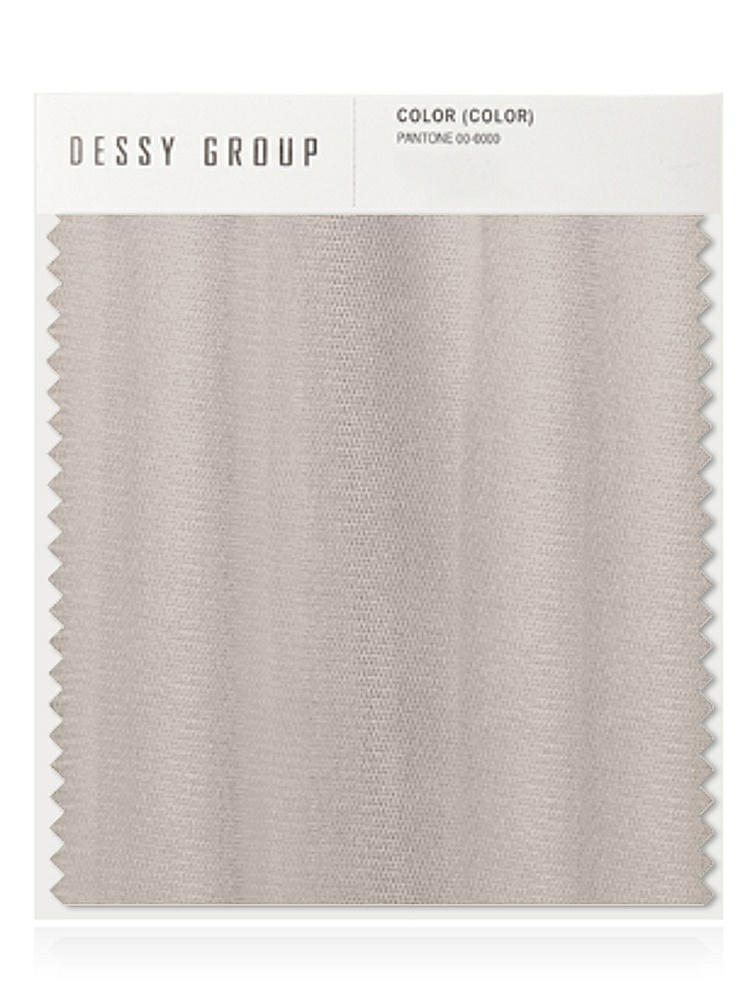 Front View - Taupe Soft Tulle Swatch