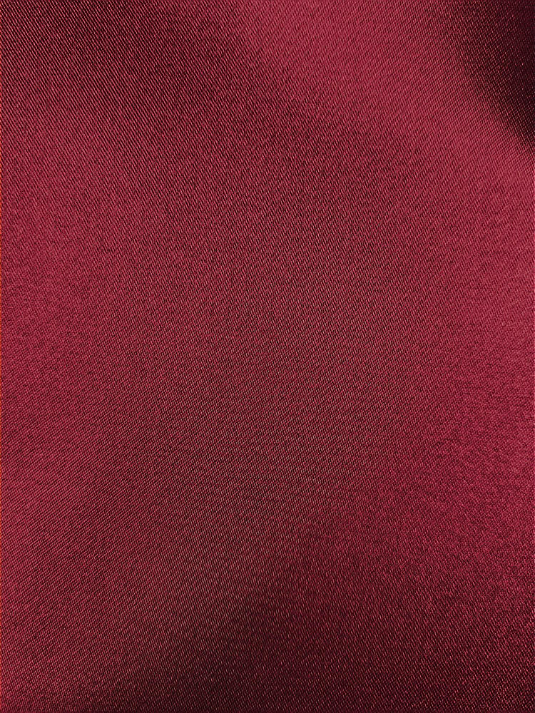 Front View - Burgundy Stretch Charmeuse by the yard