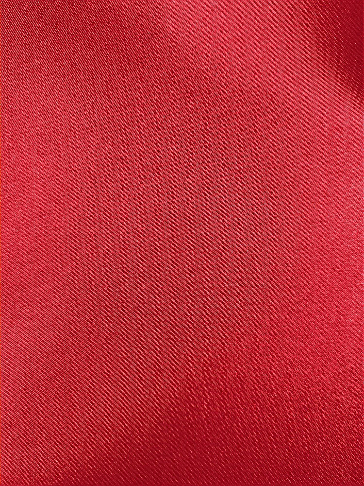 Front View - Parisian Red Stretch Charmeuse by the yard
