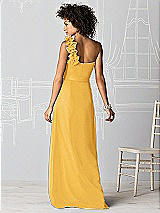 Rear View Thumbnail - NYC Yellow After Six Bridesmaids Style 6611