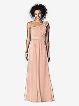 Front View Thumbnail - Pale Peach After Six Bridesmaids Style 6611