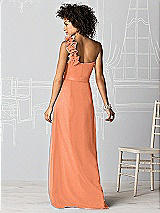 Rear View Thumbnail - Sweet Melon After Six Bridesmaids Style 6611