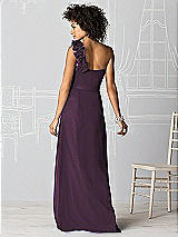 Rear View Thumbnail - Aubergine After Six Bridesmaids Style 6611