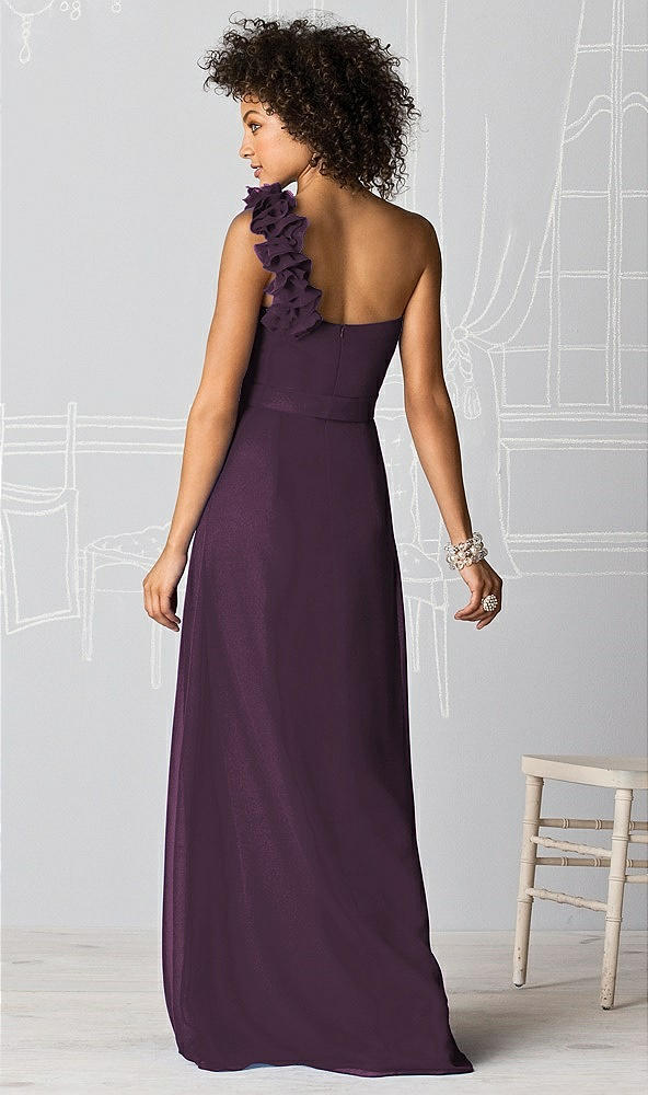 Back View - Aubergine After Six Bridesmaids Style 6611