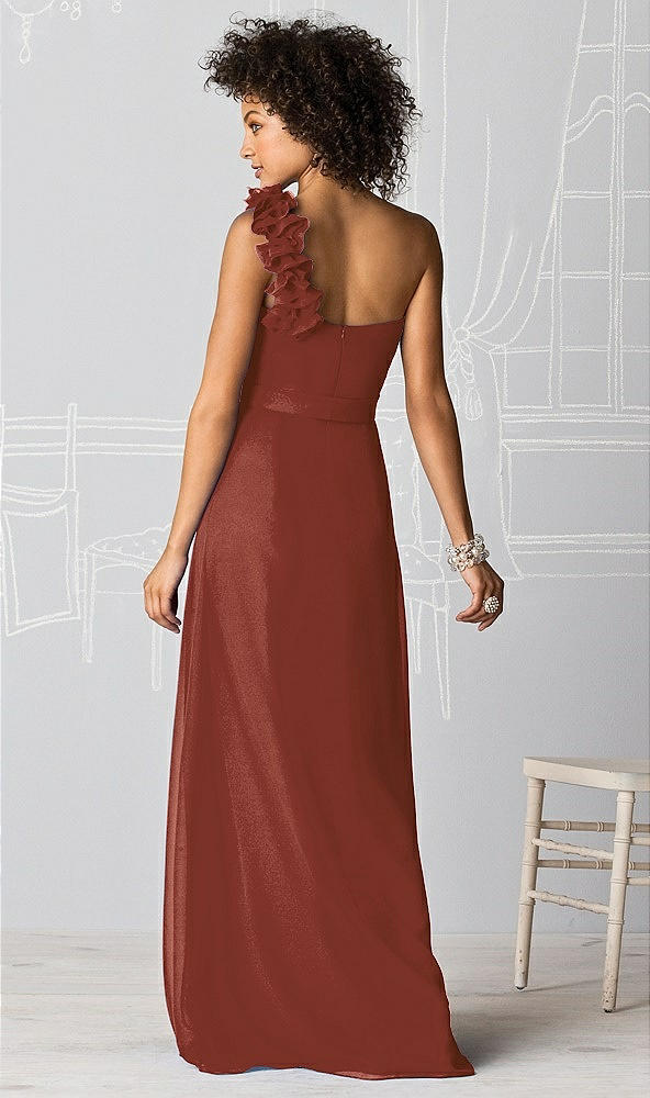 Back View - Auburn Moon After Six Bridesmaids Style 6611
