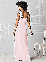Rear View Thumbnail - Ballet Pink After Six Bridesmaids Style 6611