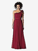 Front View Thumbnail - Burgundy After Six Bridesmaids Style 6611