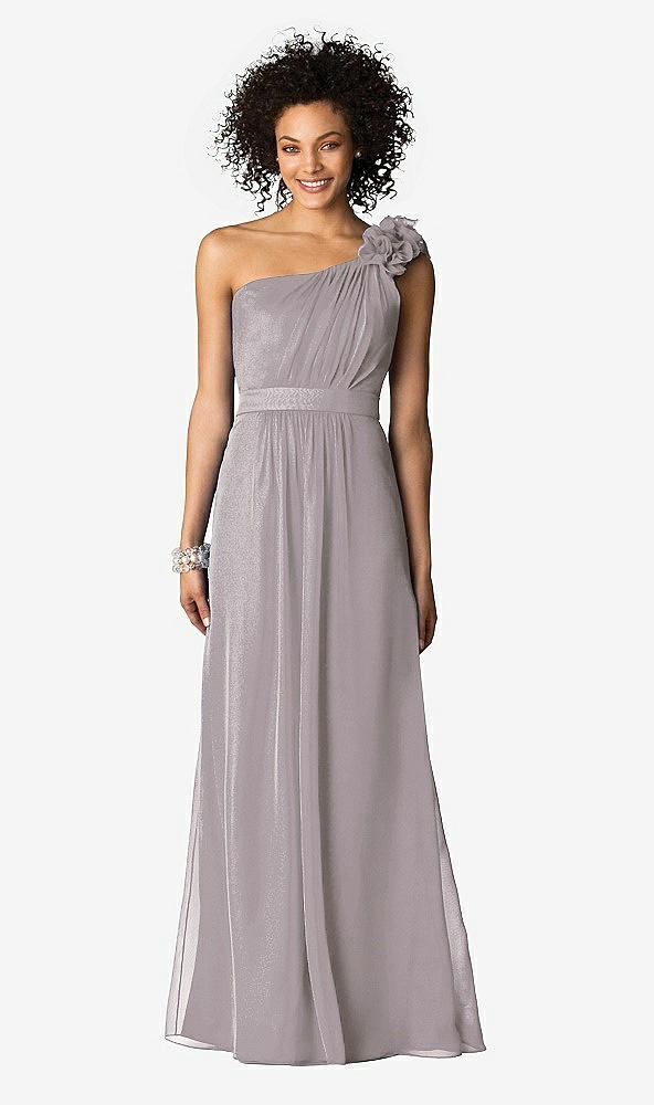 Front View - Cashmere Gray After Six Bridesmaids Style 6611