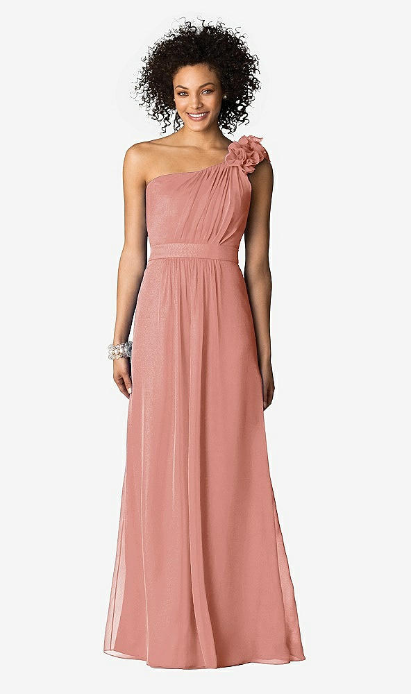 Front View - Desert Rose After Six Bridesmaids Style 6611