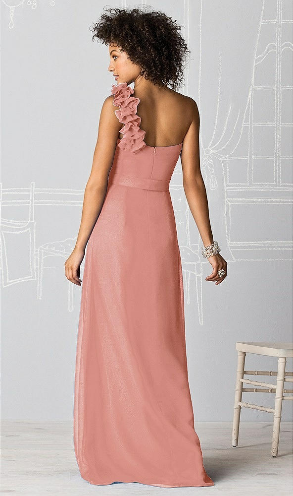 Back View - Desert Rose After Six Bridesmaids Style 6611