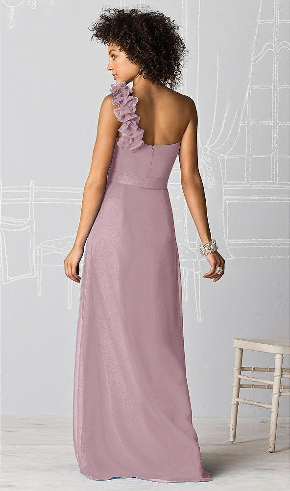 Back View - Dusty Rose After Six Bridesmaids Style 6611