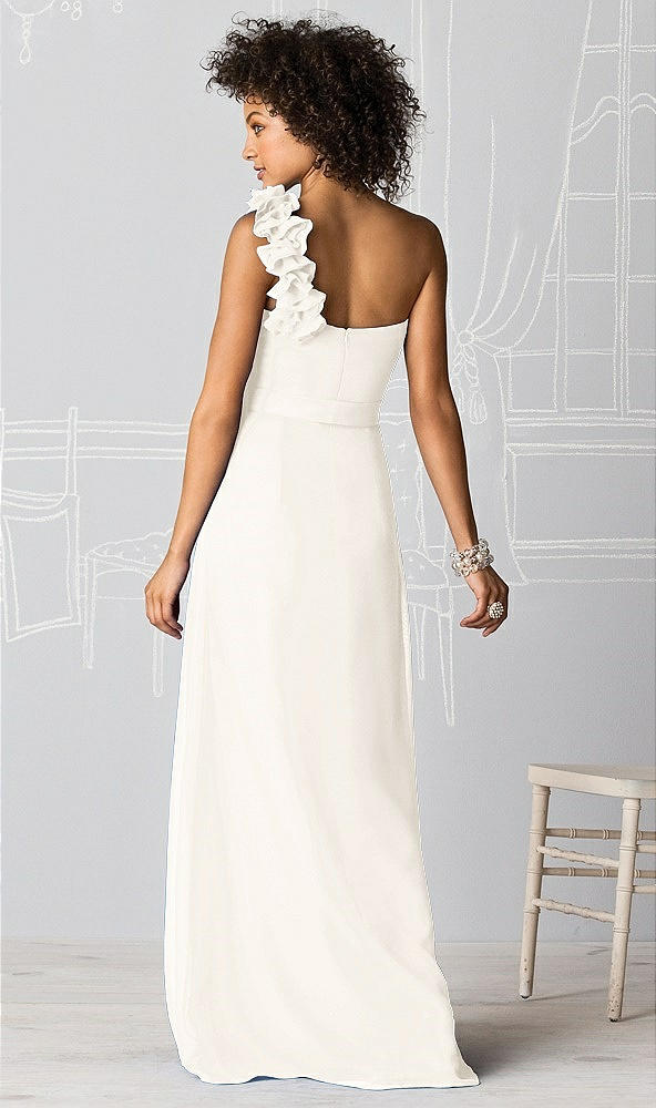 Back View - Ivory After Six Bridesmaids Style 6611