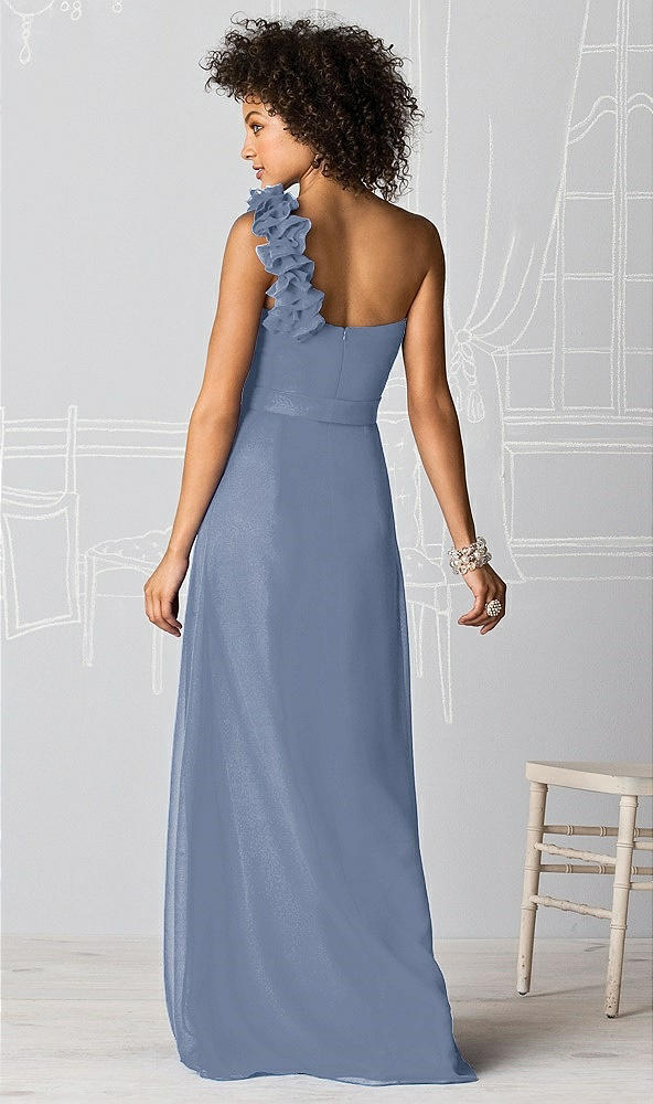 Back View - Larkspur Blue After Six Bridesmaids Style 6611