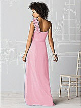 Rear View Thumbnail - Peony Pink After Six Bridesmaids Style 6611