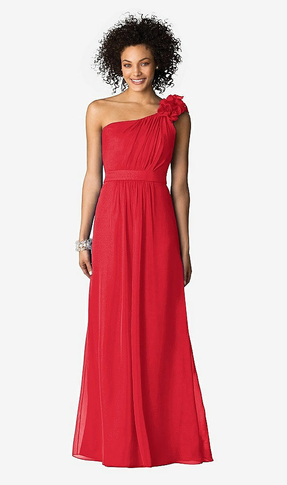 Front View - Parisian Red After Six Bridesmaids Style 6611
