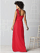 Rear View Thumbnail - Parisian Red After Six Bridesmaids Style 6611