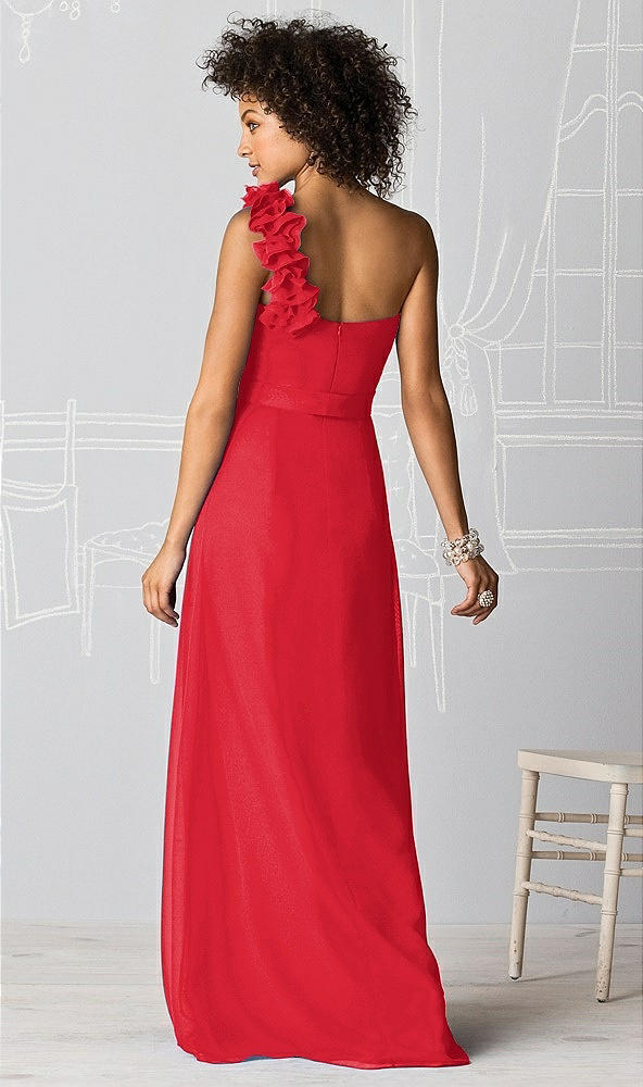 Back View - Parisian Red After Six Bridesmaids Style 6611