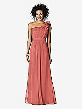 Front View Thumbnail - Coral Pink After Six Bridesmaids Style 6611