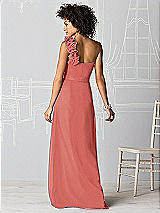 Rear View Thumbnail - Coral Pink After Six Bridesmaids Style 6611