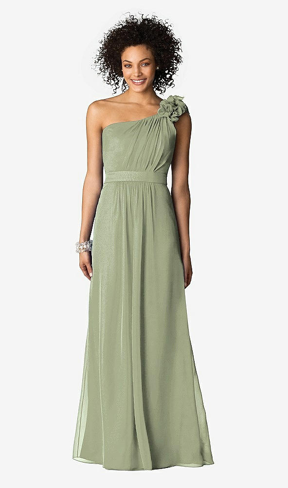 Front View - Sage After Six Bridesmaids Style 6611