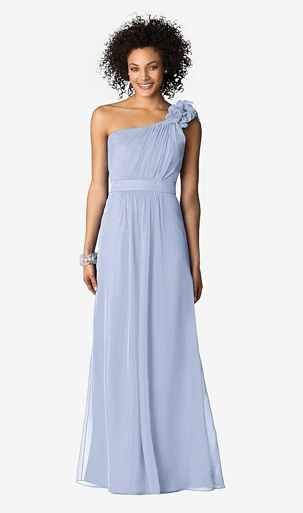 Front View - Sky Blue After Six Bridesmaids Style 6611