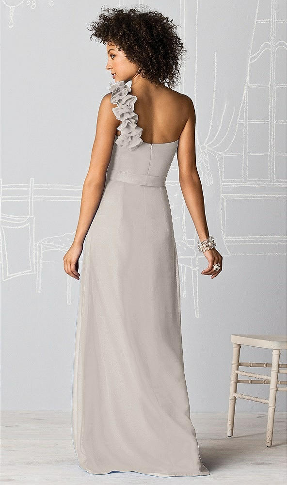 Back View - Taupe After Six Bridesmaids Style 6611