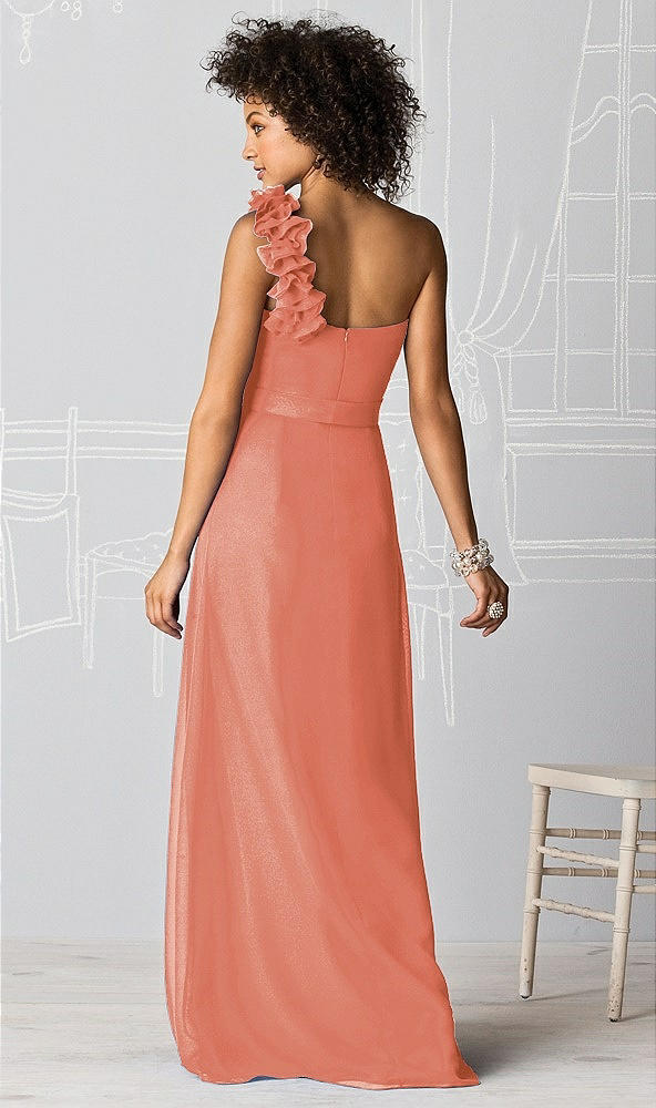 Back View - Terracotta Copper After Six Bridesmaids Style 6611