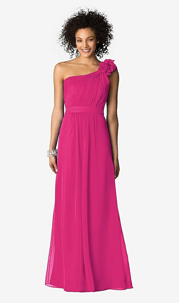Front View - Think Pink After Six Bridesmaids Style 6611