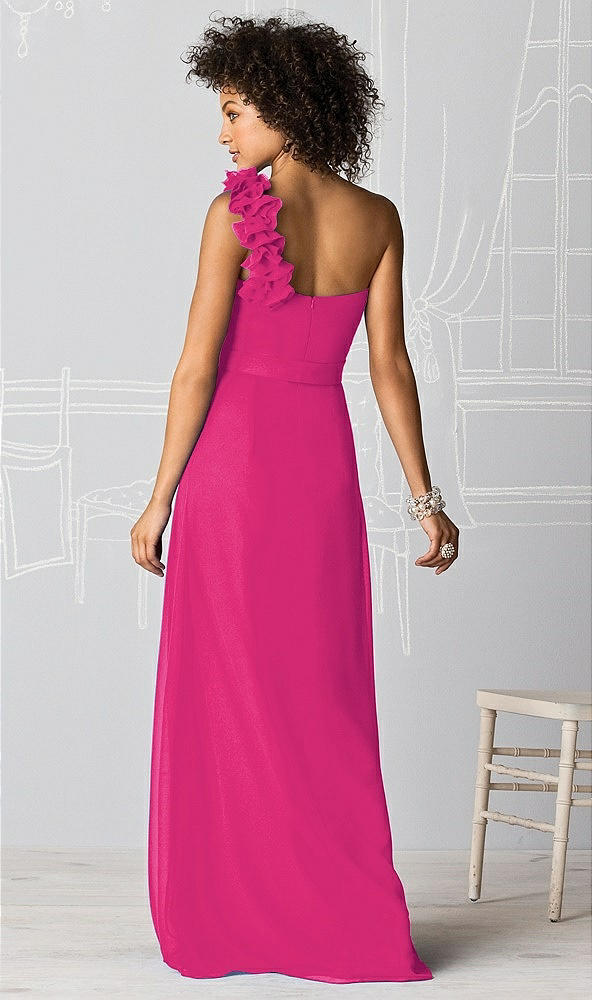 Back View - Think Pink After Six Bridesmaids Style 6611