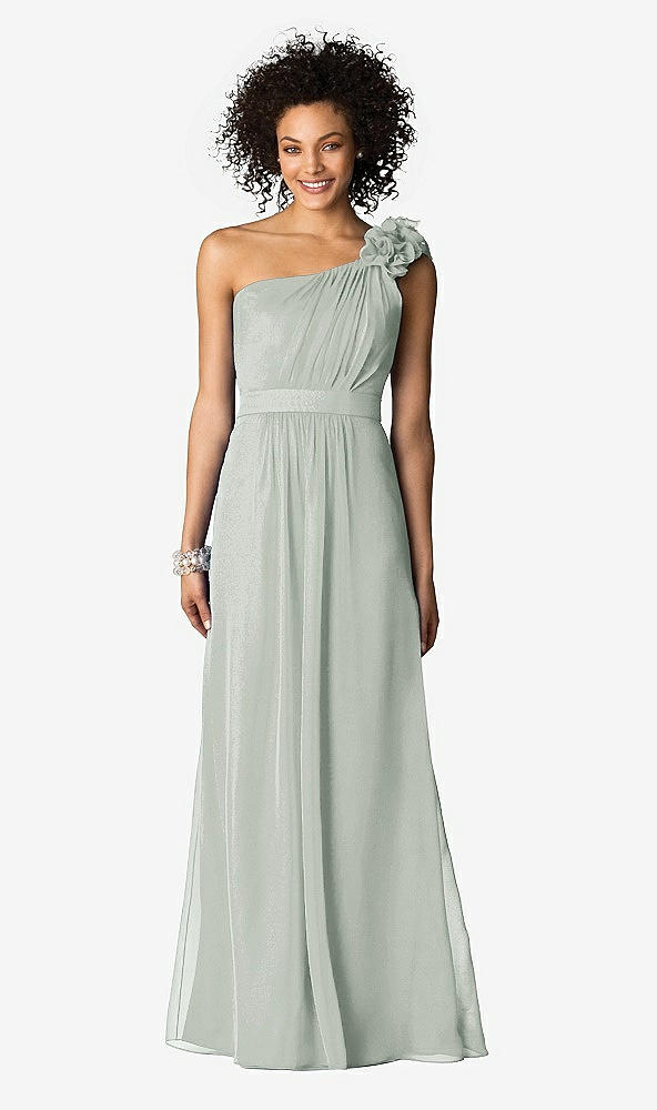 Front View - Willow Green After Six Bridesmaids Style 6611