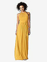 Front View Thumbnail - NYC Yellow After Six Bridesmaid Dress 6613