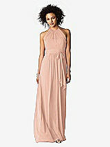Front View Thumbnail - Pale Peach After Six Bridesmaid Dress 6613