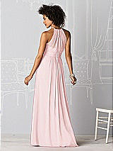 Rear View Thumbnail - Ballet Pink After Six Bridesmaid Dress 6613