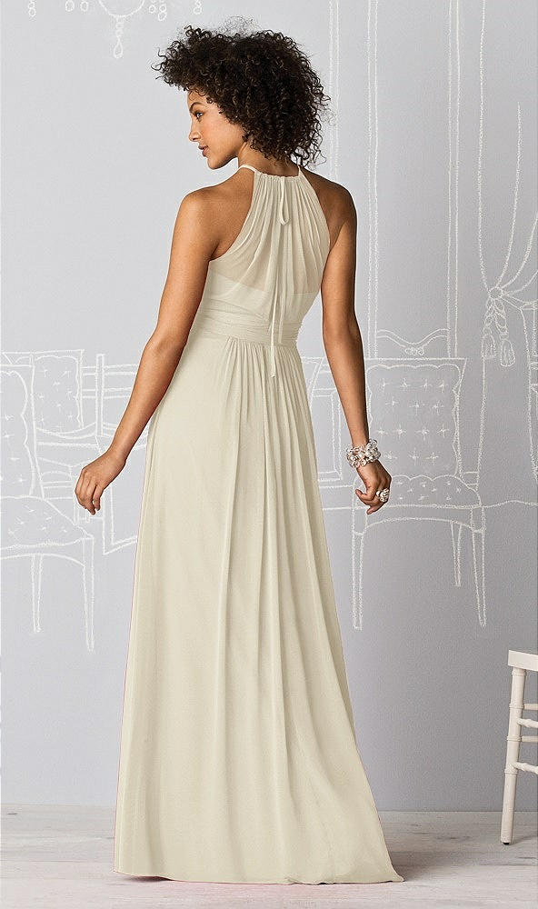 Back View - Champagne After Six Bridesmaid Dress 6613
