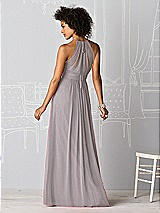 Rear View Thumbnail - Cashmere Gray After Six Bridesmaid Dress 6613